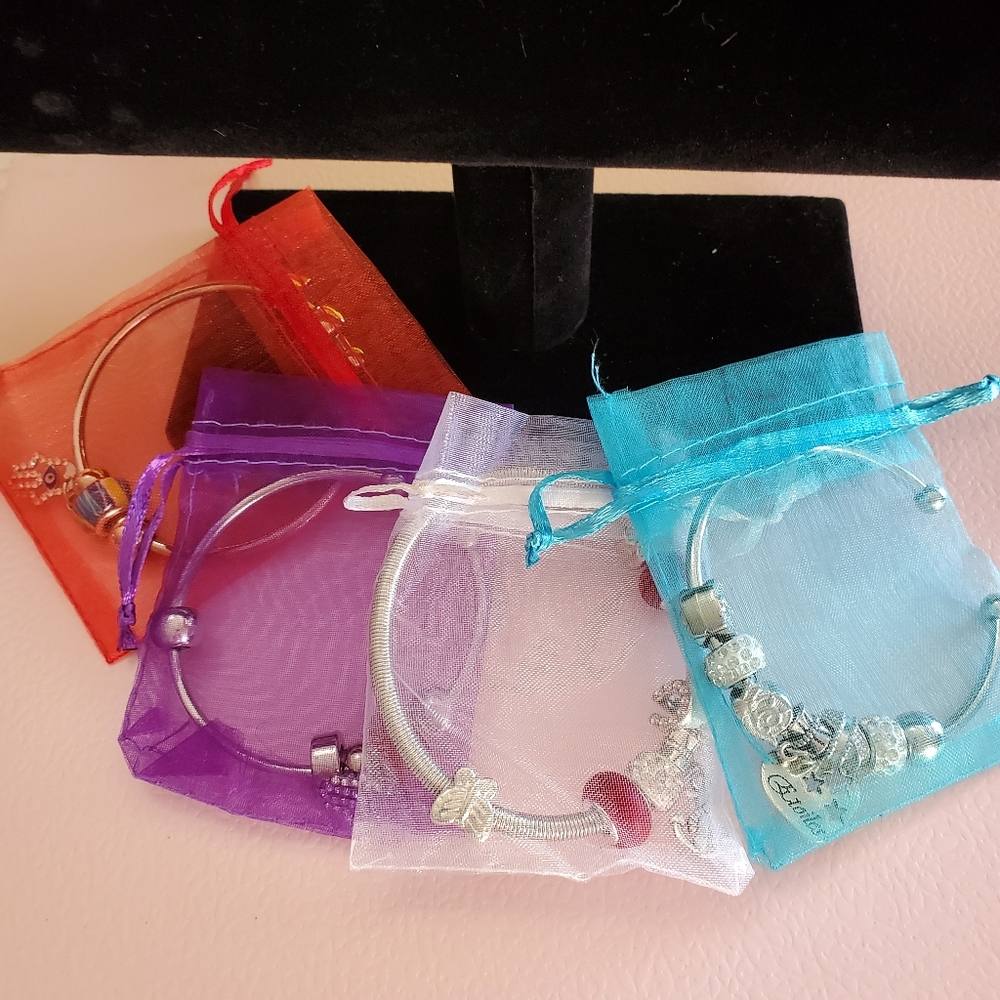 Jewelry dust bags mesh